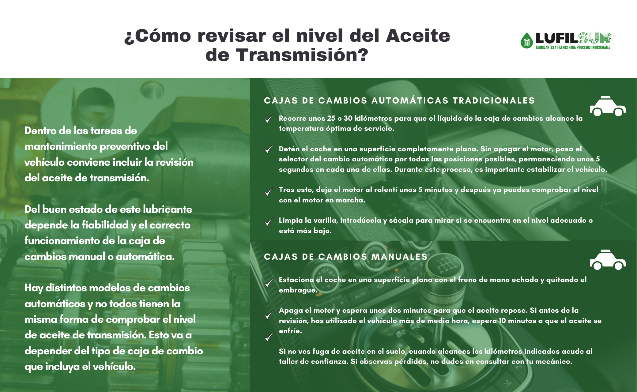 revision aceite transmision